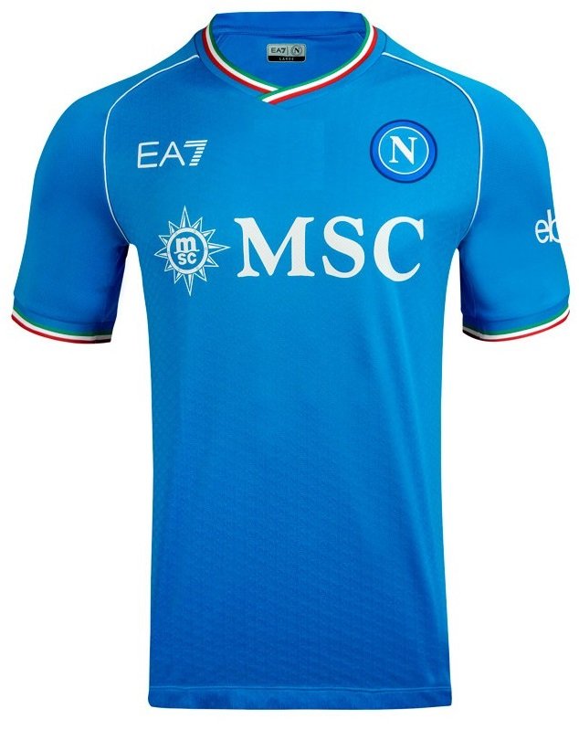 Camisa I Napoli 2023 2024 EA7 oficial 